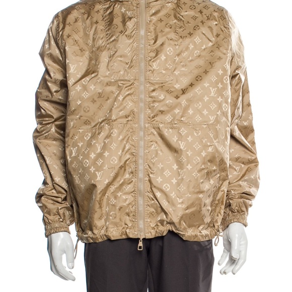 Authentic Louis Vuitton Monogram Reversible Jacket Gold - Picture 6 of 6